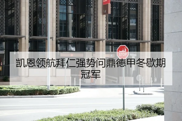 凯恩领航拜仁强势问鼎德甲冬歇期冠军